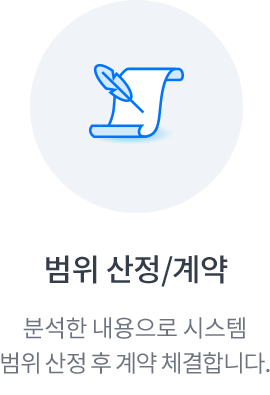 범위산정/계약